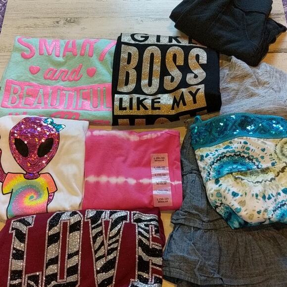 9 PIECE SUMMER BUNDLE Justice 10 12 - Picture 2 of 12